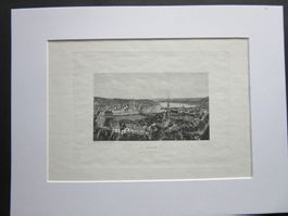 ZÜRICH MIT PASSEPARTOUT