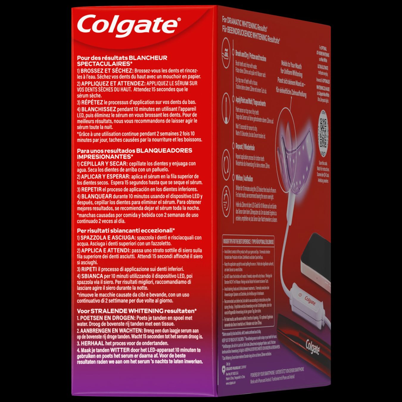 Cura dei denti: Colgate Max White - LED Whitening Kit – Nuovo e nell'imballaggio originale da Bellach venduto da Lafalla 1
