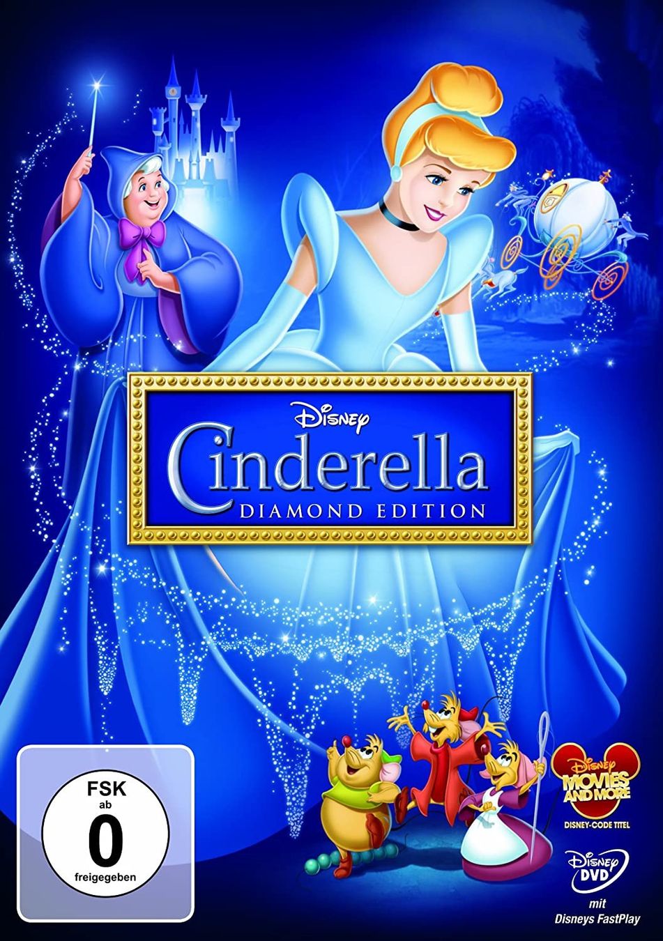 Alle DVDs: Disney Klassiker: "Cinderella" (Diamond Edition) – Gebraucht aus Männedorf von Pacer19
