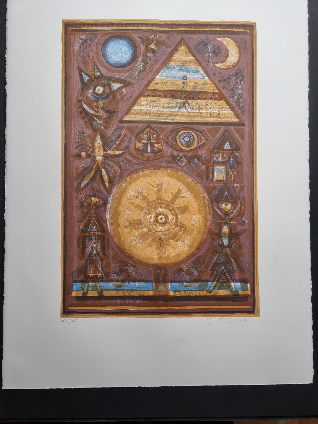 Grafiken & Lithographien: STRUPLER HANS-RUDOLF LITHOGRAPHIE SIGNIERT NUMMERIERT – Gebraucht aus Gersau von kunst-online 1