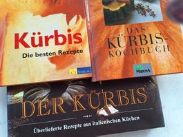 3 STÜCK KÜRBISKOCHBÜCHER
