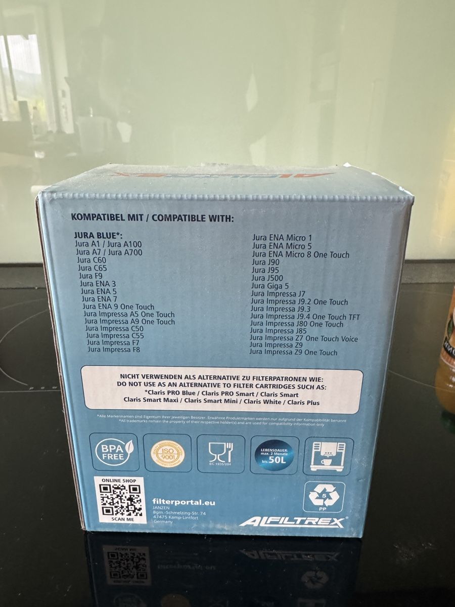 Sanitari: Aifiltrex Wasserfilterpatrone 6er Pack, NEU & OVP! – Nuovo e nell'imballaggio originale da Degersheim venduto da negi48 2