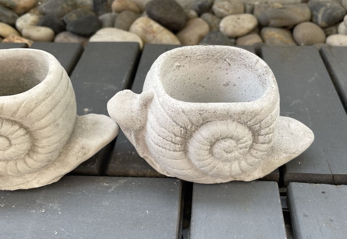 Pots de fleurs: Pflanzgefässe Schnecken 2 Stück – Neuf avec emballage d'origine à Au ZH par Jaggy4 3