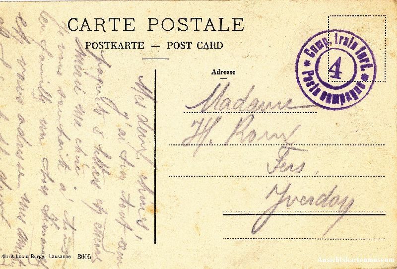 Cartoline postali: St. Maurice - Entrée de la grotte +c1905 – Usato da Emmenbrücke venduto da teestube 1