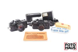 *LESEN* 2x Pentax Auto 110 Set mit 50mm f2.8, 18mm f2.8 1491
