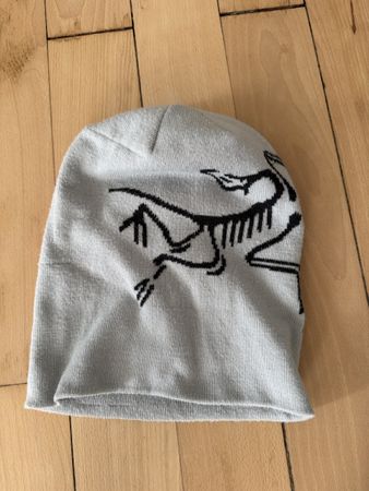 Arcteryx Mütze grau mit Logo, Top Zustand, Winterfest! ❄️