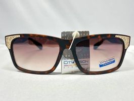 Sonnenbrille CITYVISION Damen, Braun mit Etui und Putztuch