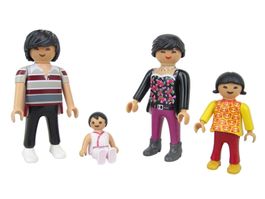 PLAYMOBIL Figuren 70753 Asiatische Familie
