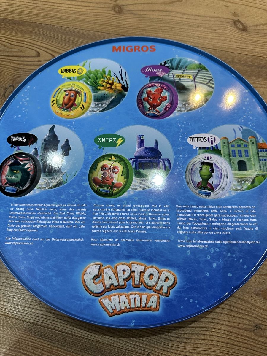 Migros Giochi: Captor Mania – Usato da Dübendorf venduto da Zuerimuusli 2