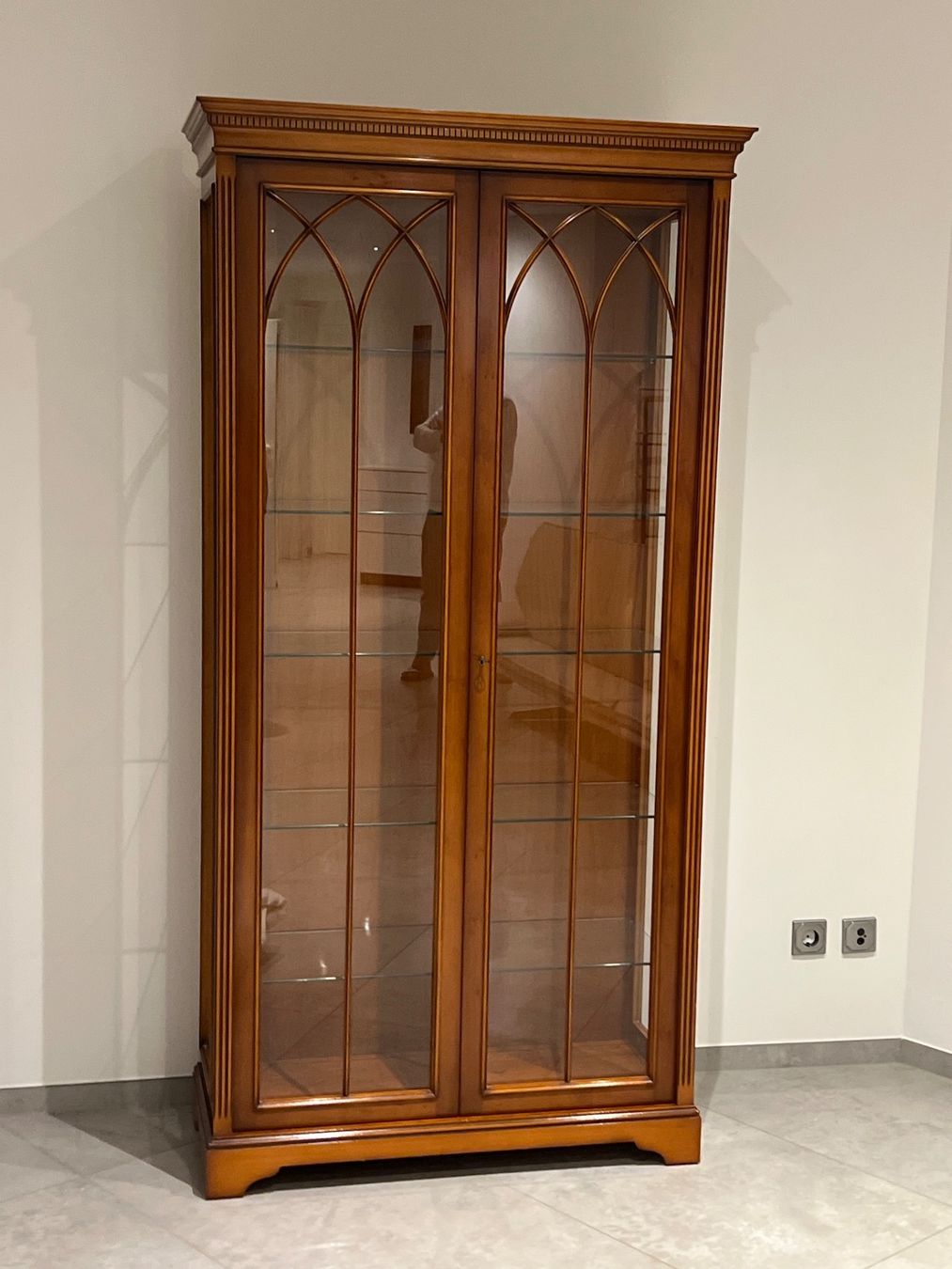 Vetrine: Vitrine Eibe Biedermeier Empire Stilmöbel England + Versand – Usato da Gemünden venduto da GEUENWALD 6