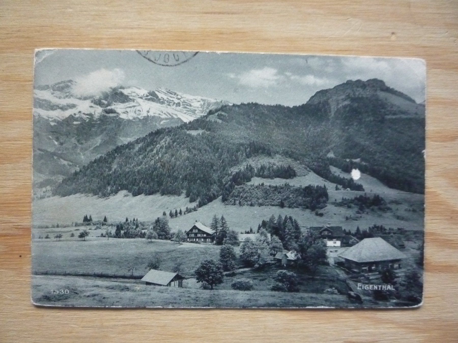 Ansichtskarten: Eigenthal, 9.VII.11 – Gebraucht aus Rieden SG von Brockehuesli