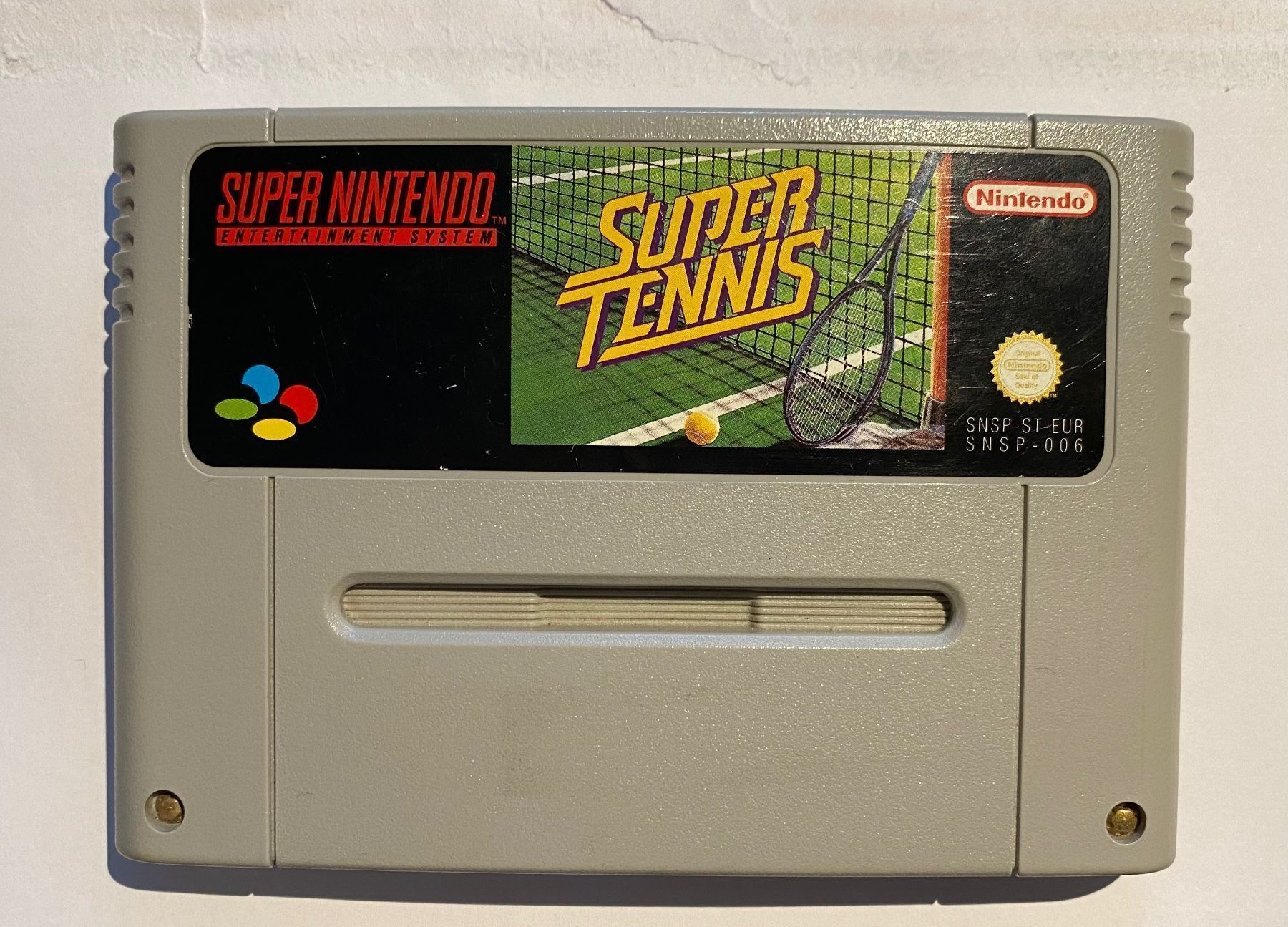 Nintendo Giochi: Super Tennis, Super Nintendo – Usato da Basel venduto da spider-loc