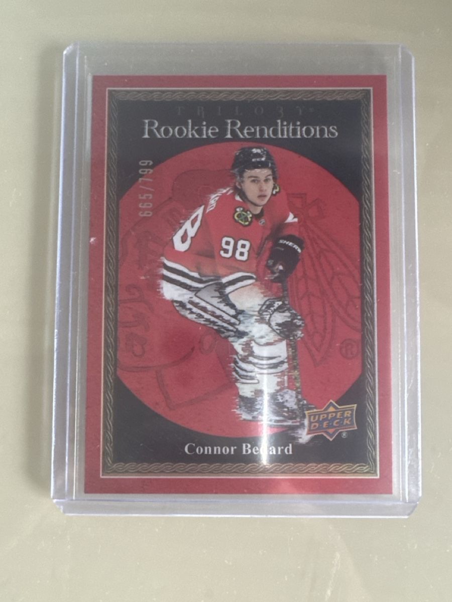 NHL Carte collezionabili: Connor Bedard Rookie Renditions /799 – Nuovo (secondo la descrizione) da Aarberg venduto da cyr_t6h5