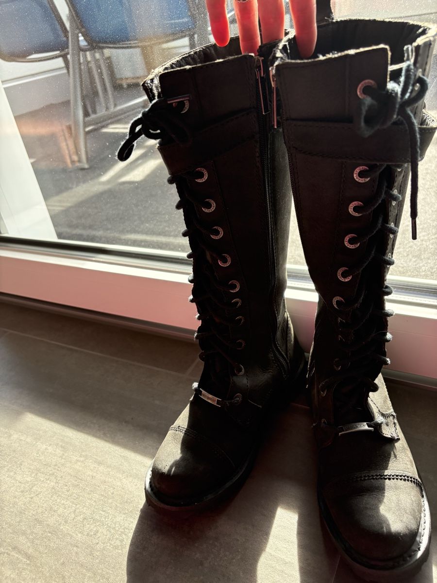 Harley-Davidson Scarpe da donna: Damenstiefel von Harley-Davidson Grösse 37 – Nuovo (secondo la descrizione) da Mönchaltorf venduto da 83rita83 1