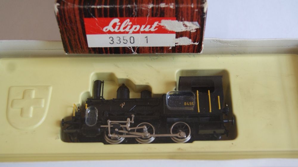 Loco Tender à vapeur LILIPUT 9102 DB 91-1323 type 130 en analogique DC
