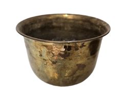 Cache pot en laiton vintage