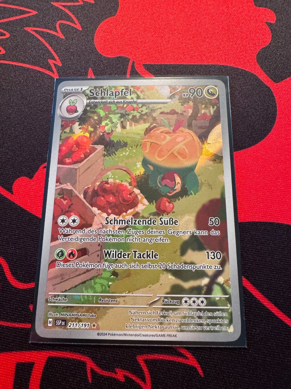 Pokémon Carte collezionabili: Schlapfel (SSP 211) - Stürmische Funken – Nuovo (secondo la descrizione) da Bülach venduto da Pfrenzel