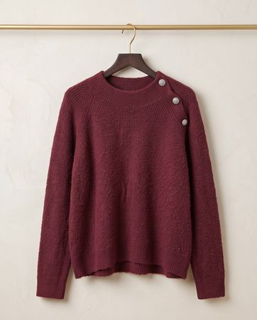 Lpb pull bordeaux — très bon état — taille M/L
