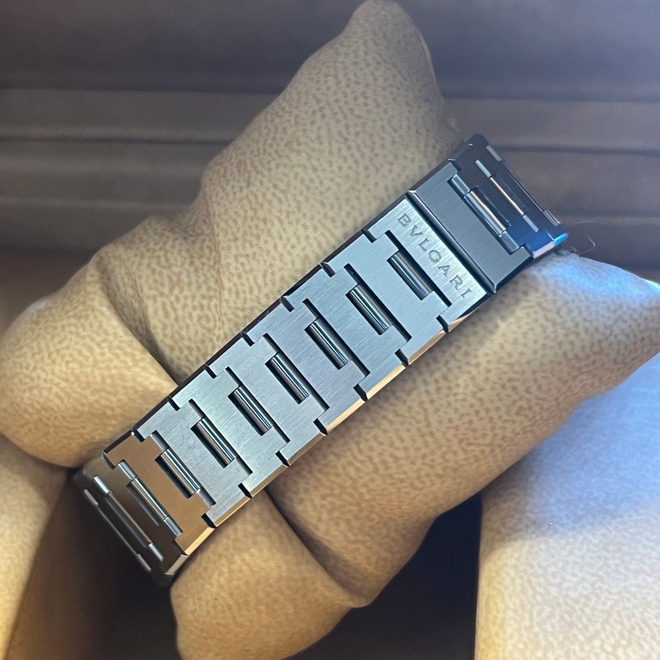 Bulgari Orologi: Bulgari Bulgari Chronograph Automatic Full Set BB38SSCH – Usato da Carouge GE venduto da Watchaser 5