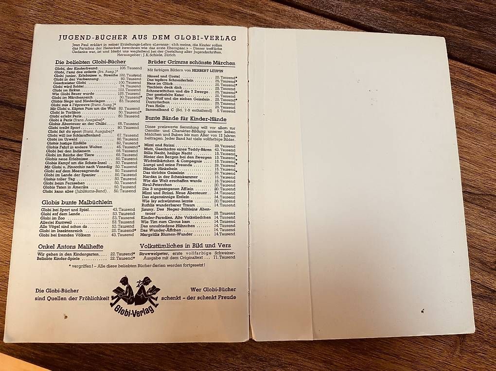Bücher: Rarität Globis neueste Einfälle – Gebraucht aus Kienberg von Hotzenwaelder1984 2