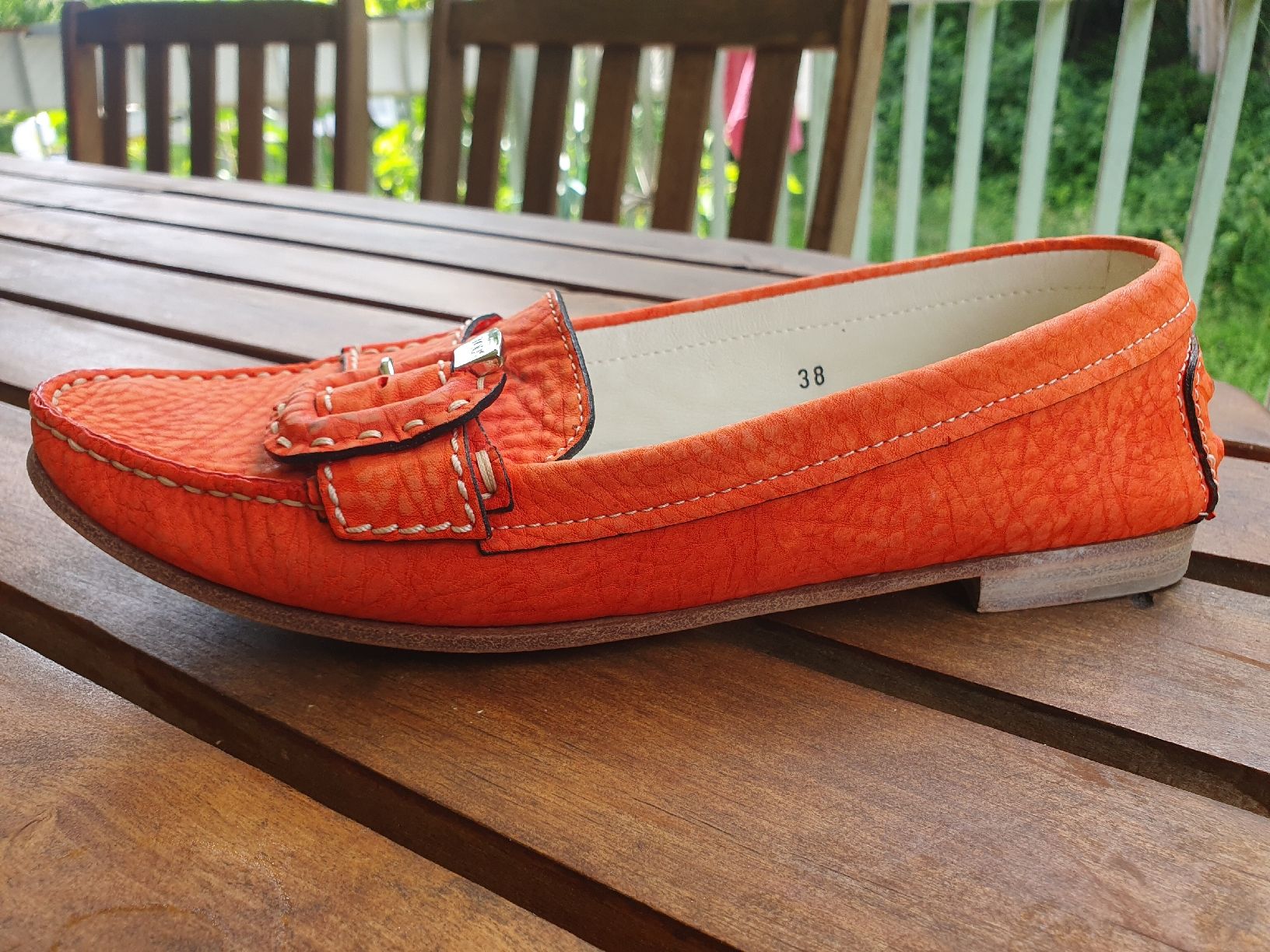 Tod'S Scarpe da donna: Tod's leder Mocassin Gr 38 – Usato da Pfaffhausen venduto da mai2002