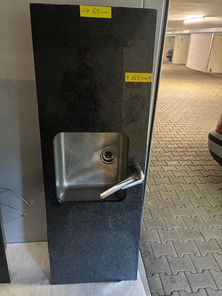 Spülbecken & Waschbecken: Granite Worktop with Sink and Tap – Gebraucht aus Dänikon ZH von RAFIMIKI