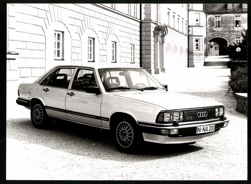 Fotografie &  Plakate: Fotografie Auto Audi 200 5E, Limousine,  – Gebraucht aus Berlin von bartko-reher