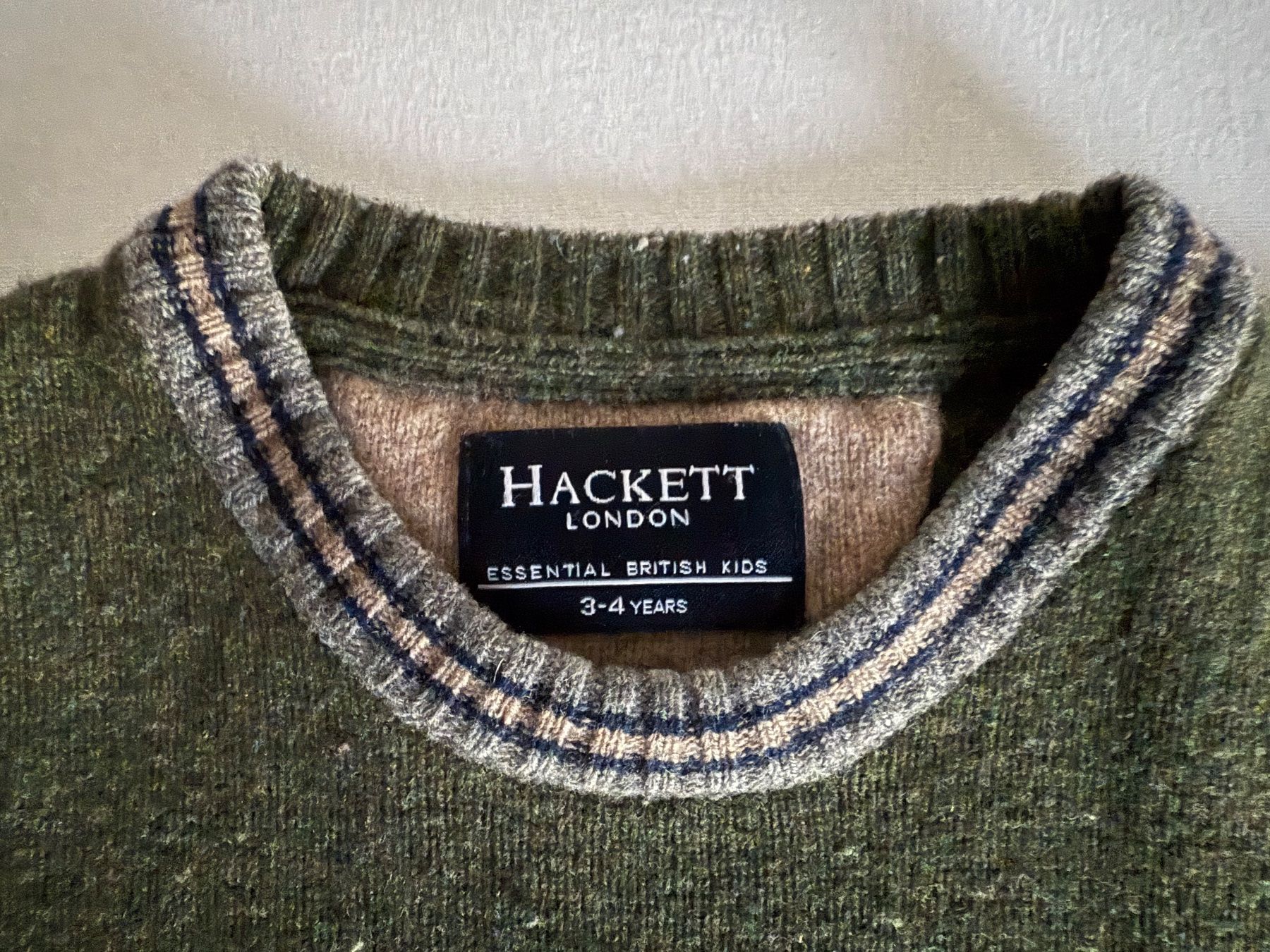 Hackett Pullover & Sweatshirts: Hackett London Kinderpullover grün Gr 104 top Zustand – Gebraucht aus Küsnacht ZH von schweiz_ch 1