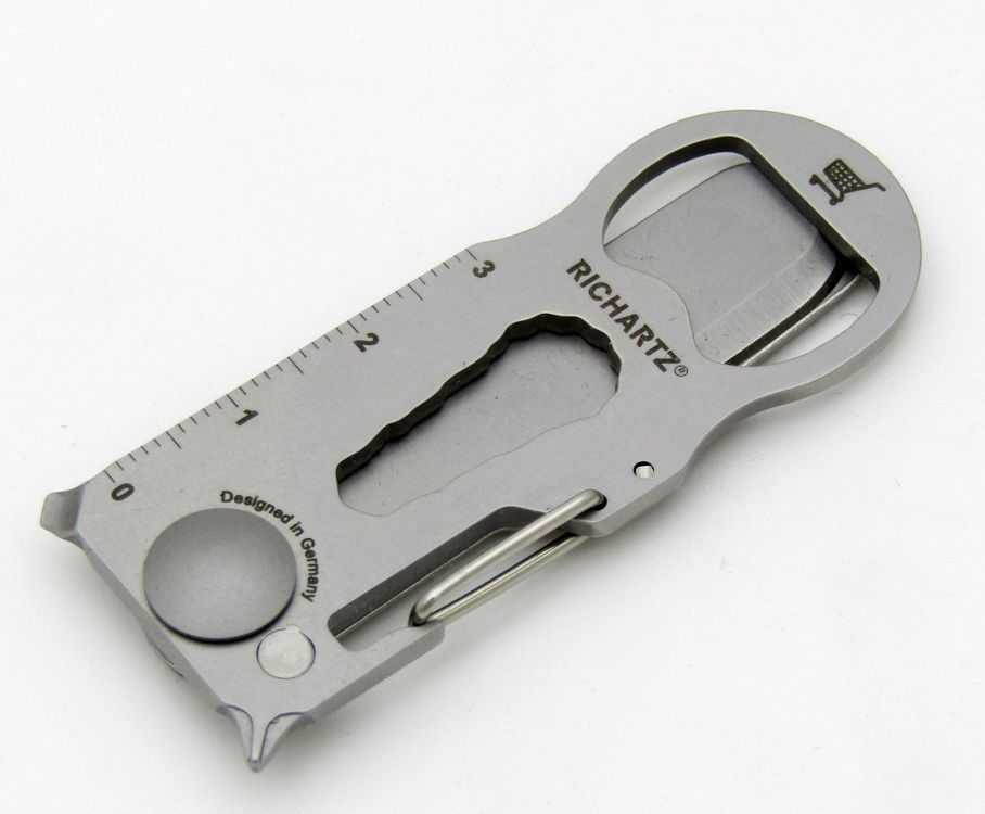 Richartz MINI Multitool, Tool, Einkaufswagenlöser, Messer (Neu und ...