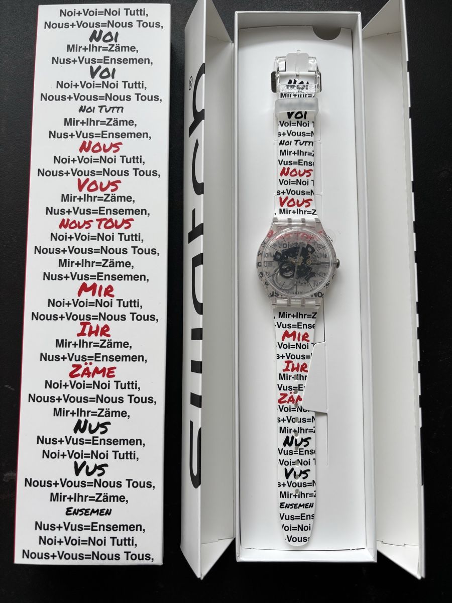 Swatch Orologi: SWATCH UHR 2026 – Nuovo e nell'imballaggio originale da Buonas venduto da eluthi48