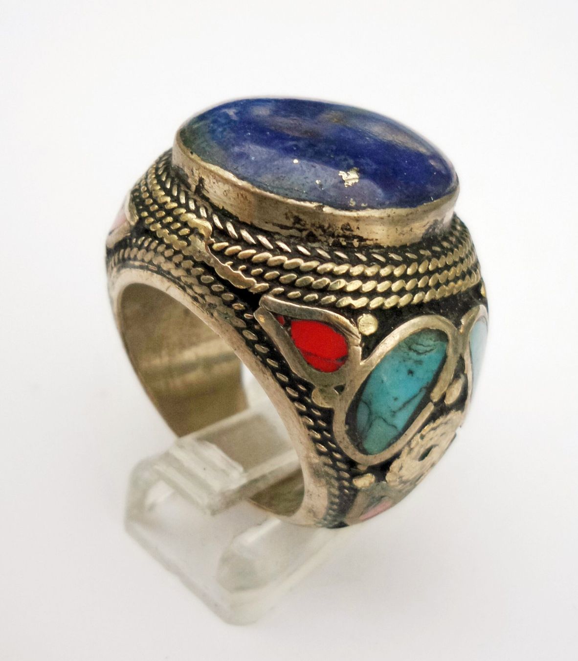 Anelli: Lapis lazuli Figerring – Nuovo (secondo la descrizione) da Zürich venduto da adriben 7