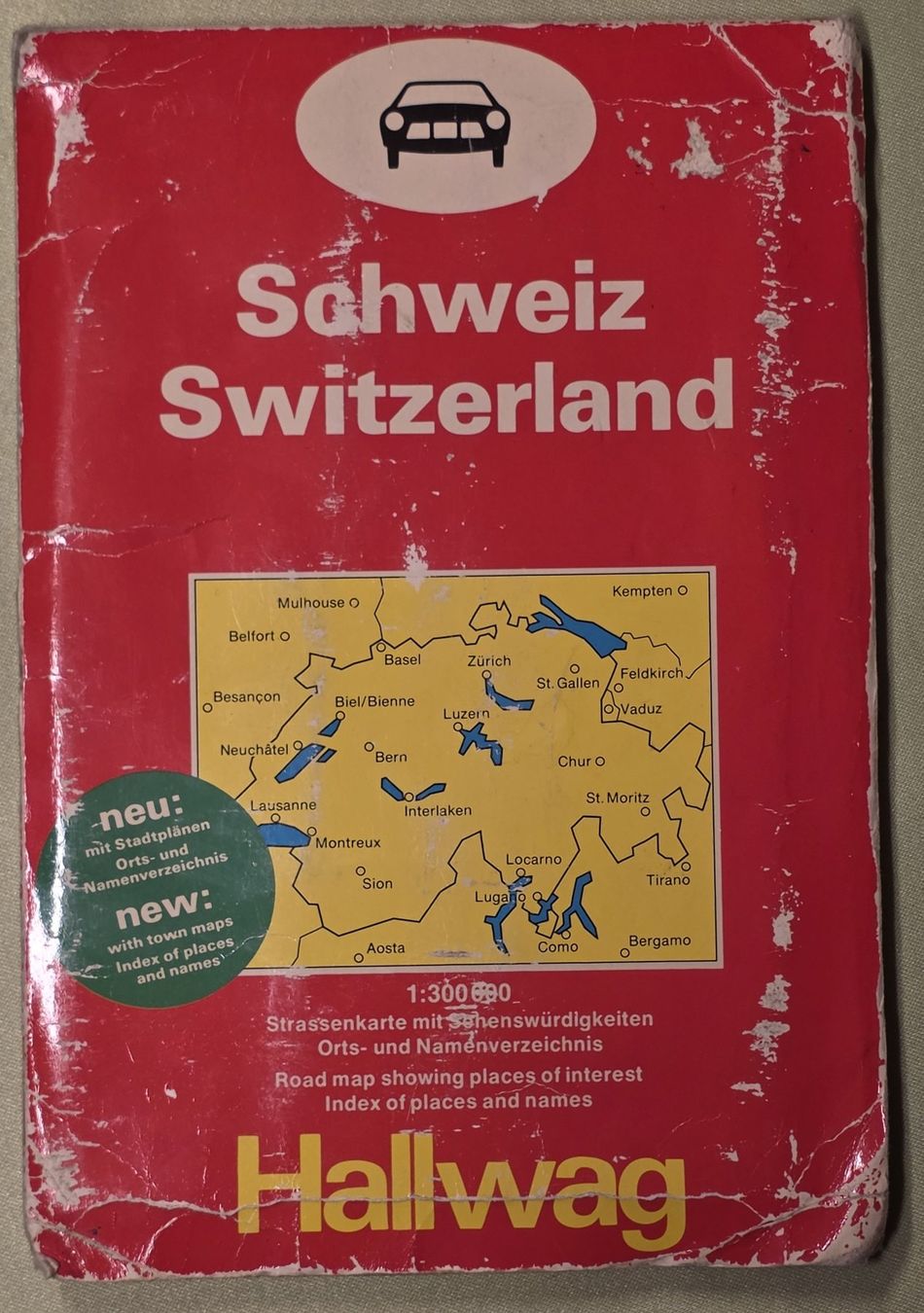 Landkarten & Atlanten: Strassenkarten Schweiz – Gebraucht aus Filzbach von Cschufi 2
