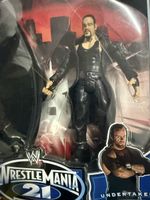 Action Figure Undertaker WrestleMania 21 Signature Gear Nuov