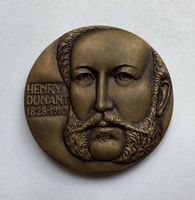 Medaille Henri Dunant Bronze 1828-1910