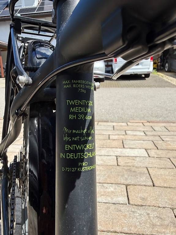 Biciclette:  PYRO Twentysix Medium - Jugendbike – Usato da Itingen venduto da dkbl 2