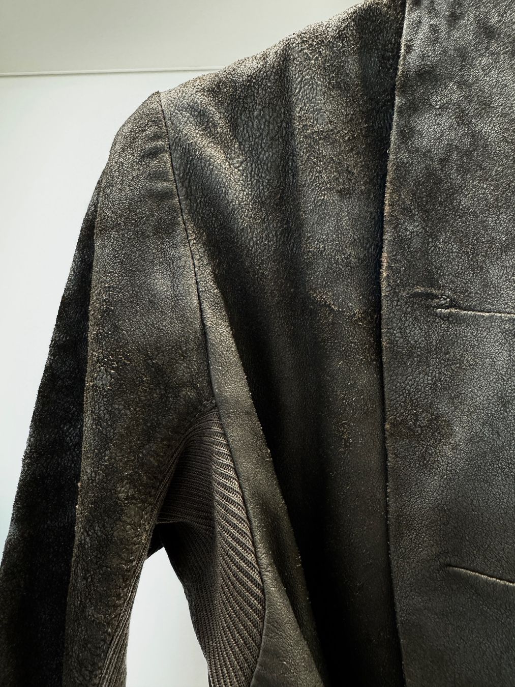 Rick Owens Giacche: Veste en cuir vieilli Rick Owens – Usato da giffers venduto da sev_c9x9 2