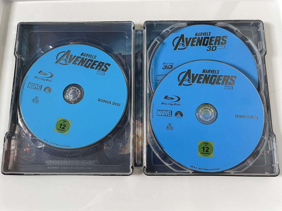 Tutti i DVDs: Avengers BD Steelbook – Nuovo (secondo la descrizione) da Tägerwilen venduto da Shaimaa 1