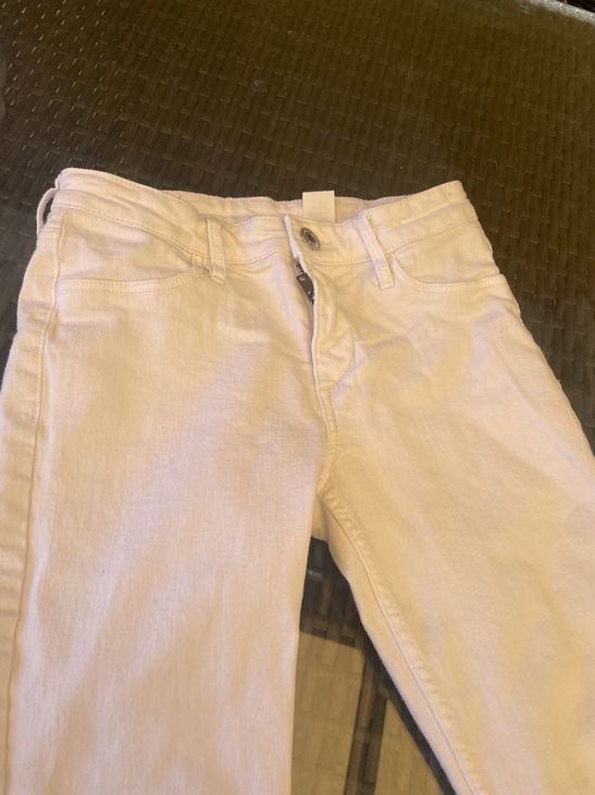 Hosen: Mädchen Jeans Hose weiss 140 – Neu (gemäss Beschreibung) aus Bergdietikon von antovale 1