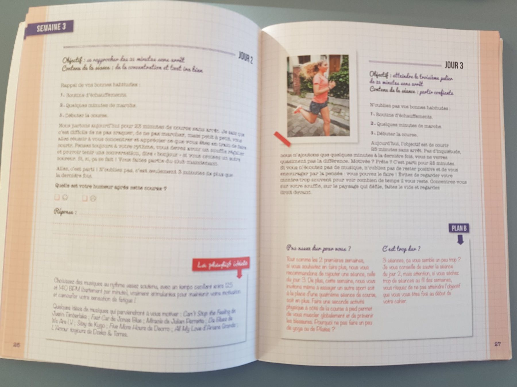 Bücher: Mon programme Running en 8 Semaines - motivant par étapes – Gebraucht aus Fully von Minouchka 2