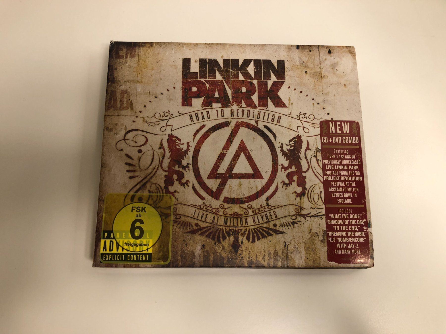 CDs: CD Linkin Park "Road to Revolution" CD + DVD – Gebraucht aus Rüti ZH von Jasna89