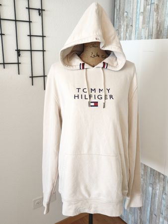 Hoodie Tommy Hilfiger beige Grösse XL guter Zustand