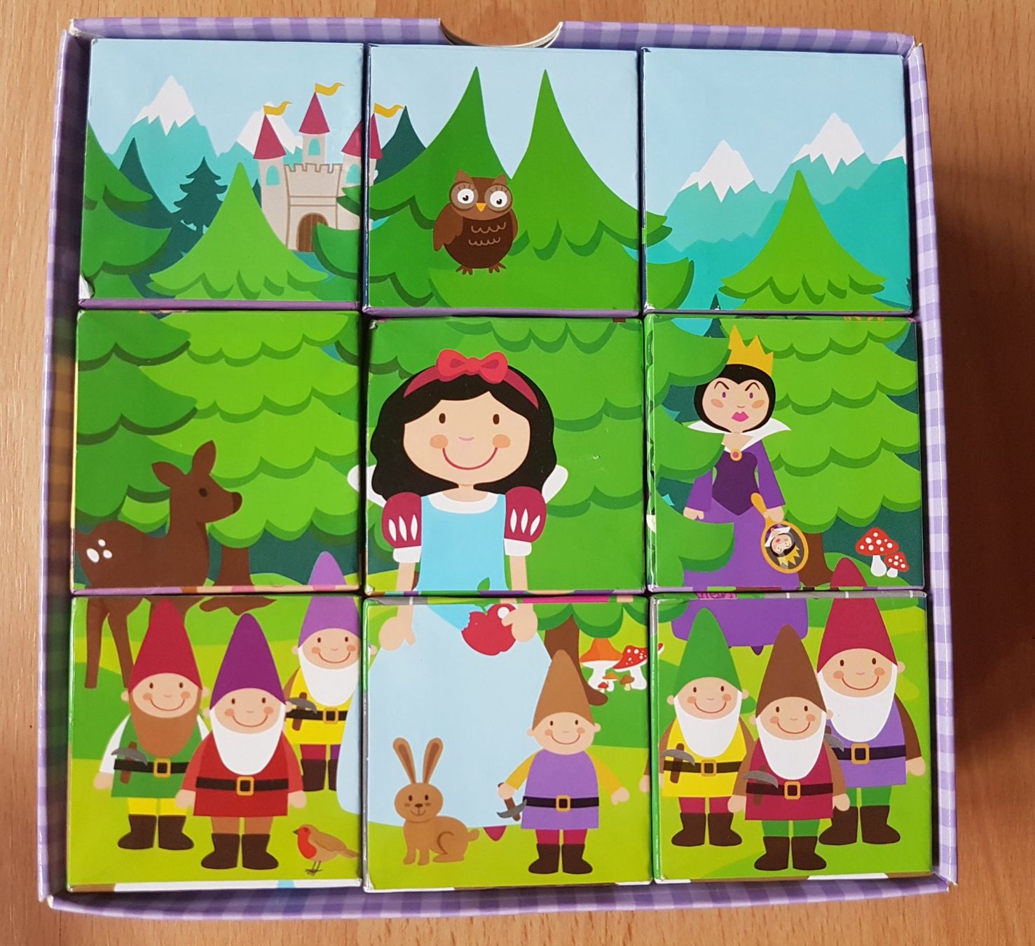 Puzzles: BLOCKPUZZLE / BILDERWÜRFEL / 6 WUNDERSCHÖNE MÄRCHENWALD – Gebraucht aus Sax von prinzenrollen 3