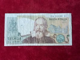 ITALIA - DueMila Lire 8 Ottobre 1973 - GALILEO GALILEI