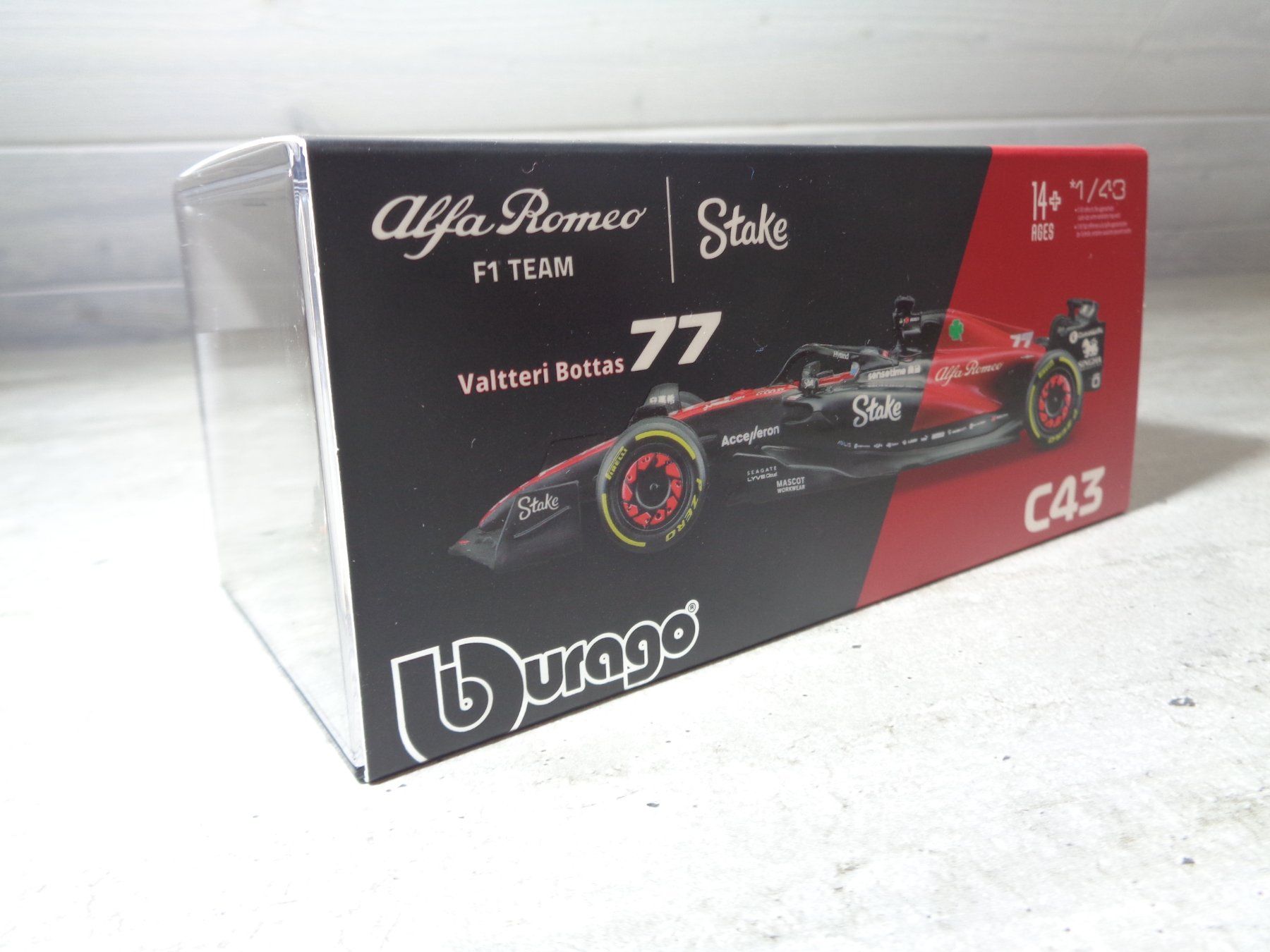 Alfa Romeo Modellautos: Bburago 1:43 F1 Alfa Romeo C43 Bottas 2023 – Neu und originalverpackt aus Reconvilier von rallycar 6
