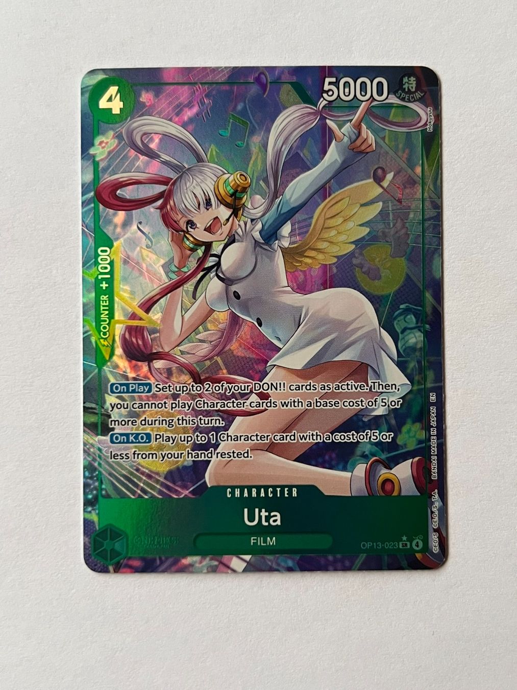 Bandai Carte collezionabili: Uta - OP13-023 – Usato da Ilanz venduto da caui