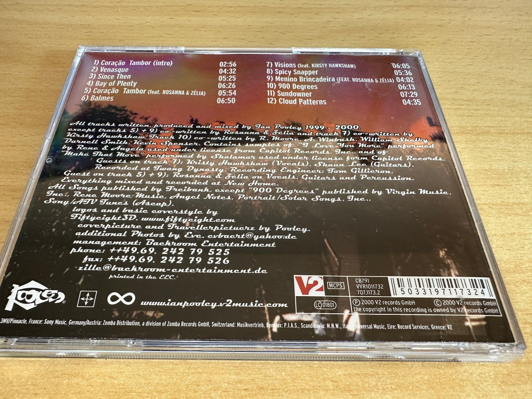 CD: Ian Pooley – Since Then. – Usato da Rikon im Tösstal venduto da Alpenmutz 1
