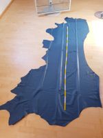 SALE- Lederhaut petrol (echtes Nappa Rindsleder)