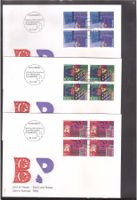 1994 Buch und Presse FDC 4er