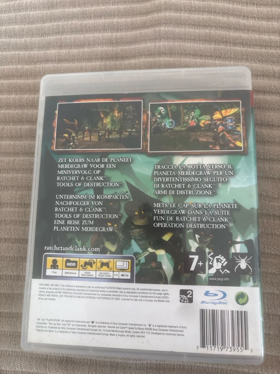Jeux: Ratchet & Clank QUEST FOR BOOTY – D'occasion à Mézières FR par kod_kp5z 1