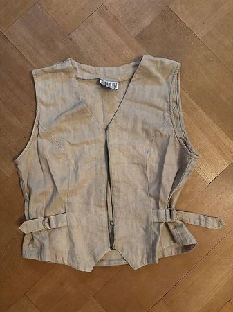 Damengilet Gr M beige Linen/BW gebraucht